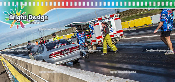 Sunday Funday @ Calder Park Drag Racing Sunday 16 June 2019 (120010)  DEATA  CARNAGE BUBBA STREET MACHINE