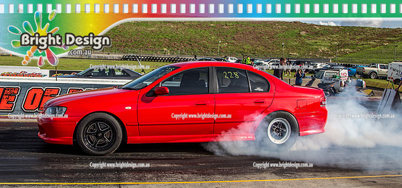 Sunday Funday @ Calder Park Drag Racing Sunday 16 June 2019 (120066)  ZBZ282  CLB668