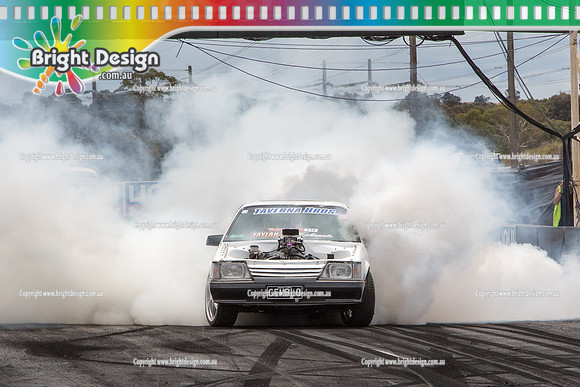Summernats 28 Sunday 4 Jan 2015  BD  (7846)  CEMBLO BURNOUT