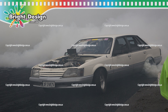 Summernats 28 Sunday 4 Jan 2015  BD  (7742)  3FIVE5 BURNOUT