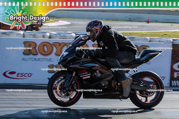 ANDRA Street Outlaws Drag Racing Quals Rnd 5 @ Calder Park 24 September 2014 (25150)  BIKE