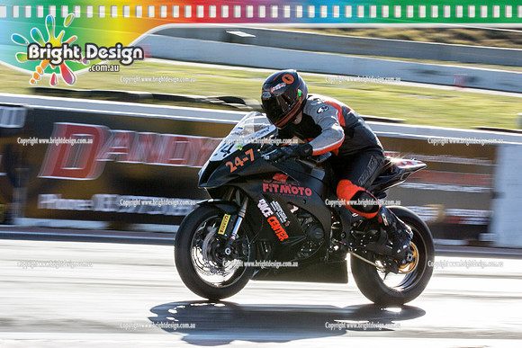 ANDRA Street Outlaws Drag Racing Quals Rnd 5 @ Calder Park 24 September 2014 (25152)  BIKE