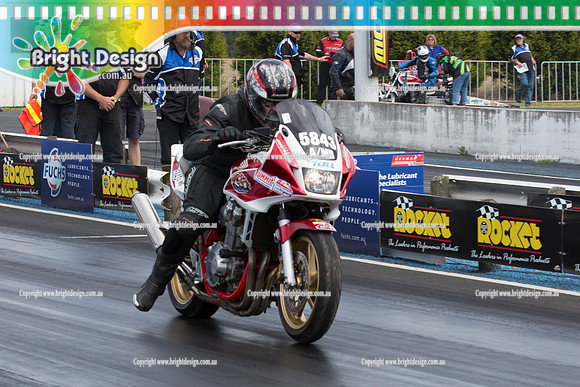 Summit Sportsman Series Rnd 1 Drag Racing 17 Jan 2015 @ Portland  (10151)  BIKE