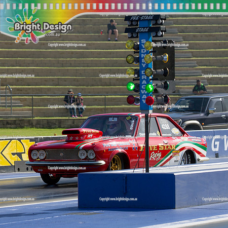 X-Champs @ Sydney Dragway SUN 4 May 2014  (6105)  DANNY BUCCELLA  SSAA 4288  FIVE STAR RACING SQUARE