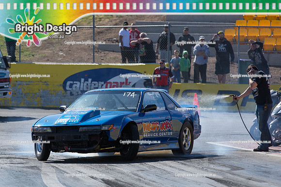 ANDRA Street Outlaws Drag Racing Quals Rnd 5 @ Calder Park 24 September 2014 (24380)   GARAGE WORX SERVICE CENTRE