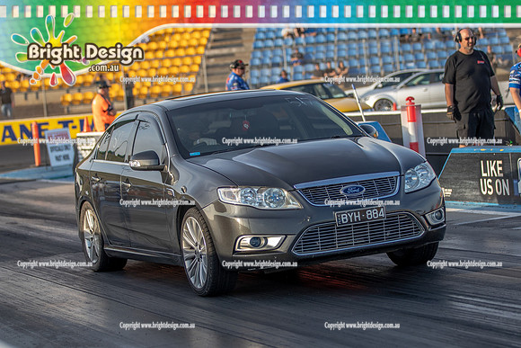 Fast Friday & Roll Racing @ Calder Park Drag Racing 29 November 2024 (173267) BYH884