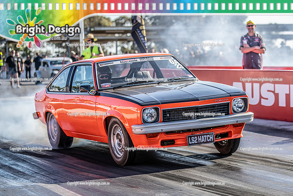 Street Machine Drag Challenge Weekend 3 SMDCW3 March 2022  BDMP3477  29171H LS2HATCH GRANT GRECH