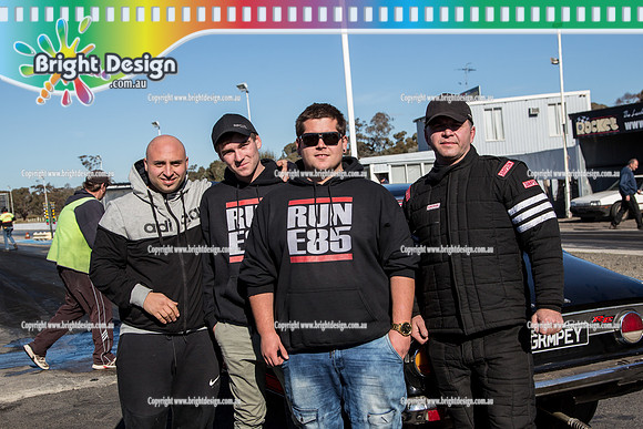 Street Outlaws Syd Vs Melb @ Heathcote Park Raceway Sat 1 July 2017  (5502)  GRMPEY