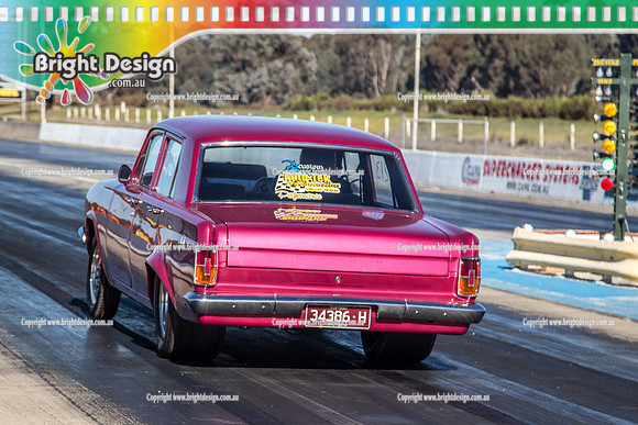 Street Outlaws Syd Vs Melb @ Heathcote Park Raceway Sat 1 July 2017  (5530)   34386H  Frank Salerno
