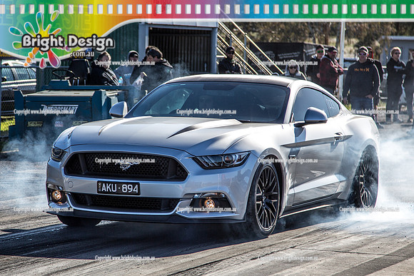 Street Outlaws Syd Vs Melb @ Heathcote Park Raceway Sat 1 July 2017  (5548)  AKU894  TONY MUSCARA