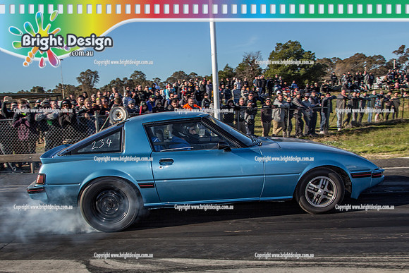 Street Outlaws Syd Vs Melb @ Heathcote Park Raceway Sat 1 July 2017  (5717)   TQW117   TQW117 TERRY PATRIKAKOS