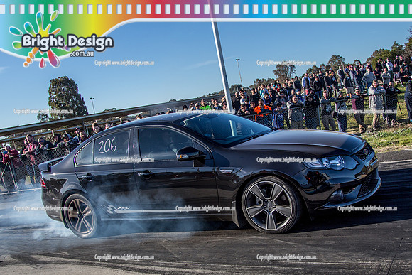 Street Outlaws Syd Vs Melb @ Heathcote Park Raceway Sat 1 July 2017  (5750)  206