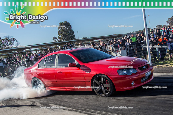 Street Outlaws Syd Vs Melb @ Heathcote Park Raceway Sat 1 July 2017  (5758)   NOT240