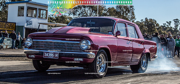 Street Outlaws Syd Vs Melb @ Heathcote Park Raceway Sat 1 July 2017  (5525)-2   34386H  Frank Salerno