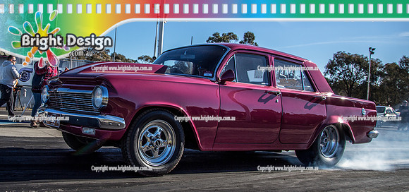 Street Outlaws Syd Vs Melb @ Heathcote Park Raceway Sat 1 July 2017  (5526)-2   34386H  Frank Salerno