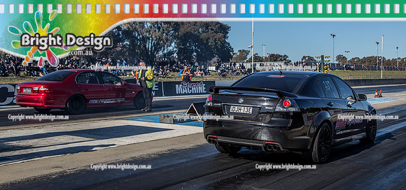 Street Outlaws Syd Vs Melb @ Heathcote Park Raceway Sat 1 July 2017  (5585)   DJH13E  RUSSO PERFORMACE