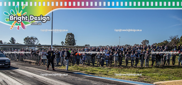 Street Outlaws Syd Vs Melb @ Heathcote Park Raceway Sat 1 July 2017  (5632)  CROWD