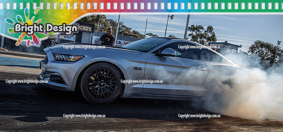 Street Outlaws Syd Vs Melb @ Heathcote Park Raceway Sat 1 July 2017  (5658)   AKU894  TONY MUSCARA