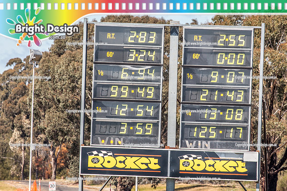 Ford Nationals #1 @ Heathcote Park Raceway Sat 22 Sept 2018  (12688)  KXM719 SCOTT ROWELL  KZD771  SHANNON REEVES
