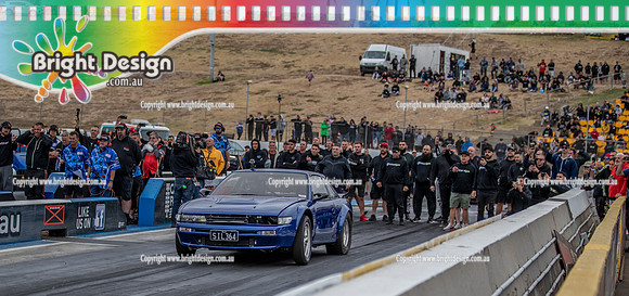 Street Outlaws NPK No Prep Kings vs Australia @ Calder D2 19 March 2023 (148118) SIL364