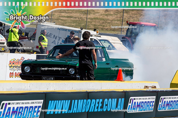 Melbourne Jamboree #1 @ Calder Park Raceway Drag Racing SAT 24 Oct 2015 (33698)  KILAXW 6191 DANDY ENGINES