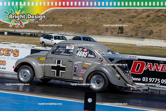Melbourne Jamboree #1 @ Calder Park Raceway Drag Racing SAT 24 Oct 2015 (33774)  SST 4685 ANDREW BUG