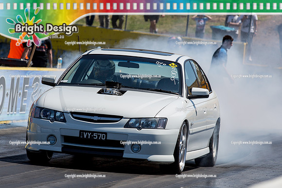 Melbourne Jamboree #1 @ Calder Park Raceway Drag Racing SAT 24 Oct 2015 (33987)  VY570  7009