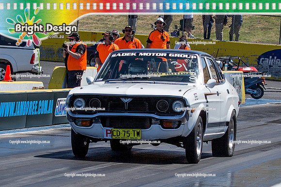 Melbourne Jamboree #1 @ Calder Park Raceway Drag Racing SAT 24 Oct 2015 (34076)  CD75TW