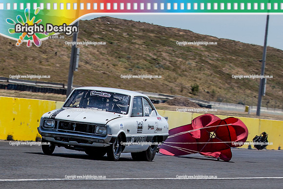 Melbourne Jamboree #1 @ Calder Park Raceway Drag Racing SAT 24 Oct 2015 (34100)  ANDREW DYSON 3476  PARACHUTE