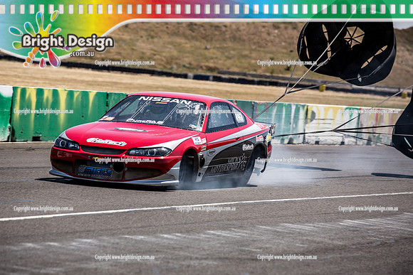 Melbourne Jamboree #1 @ Calder Park Raceway Drag Racing SAT 24 Oct 2015 (34146)  CCSS 4961 MICHAEL BAGHDADI  PARACHUTE