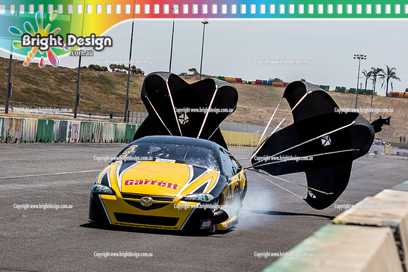Melbourne Jamboree #1 @ Calder Park Raceway Drag Racing SAT 24 Oct 2015 (34190)    PARACHUTE 2825 PAC PERFORMANCE