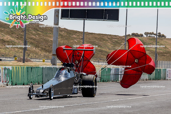 Melbourne Jamboree #1 @ Calder Park Raceway Drag Racing SAT 24 Oct 2015 (34212)  4231 CAMERON AMBESI PARACHUTE