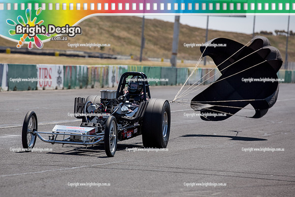 Melbourne Jamboree #1 @ Calder Park Raceway Drag Racing SAT 24 Oct 2015 (34220)  PARCHUTE TIM STEWART AMD 5833