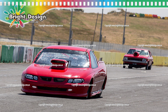 Melbourne Jamboree #1 @ Calder Park Raceway Drag Racing SAT 24 Oct 2015 (34222)  RED UTE SSA 5426