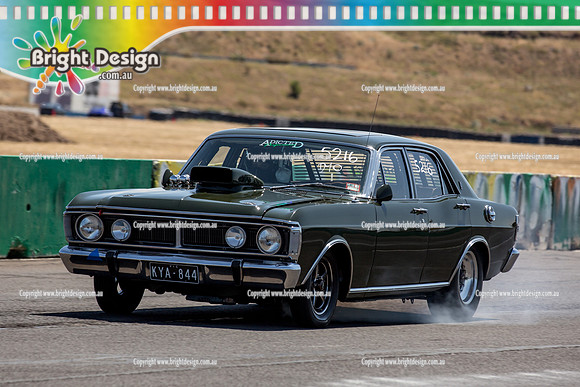 Melbourne Jamboree #1 @ Calder Park Raceway Drag Racing SAT 24 Oct 2015 (34257)  KYA844