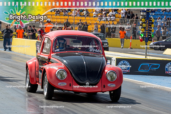 Melbourne Jamboree #1 @ Calder Park Raceway Drag Racing SAT 24 Oct 2015 (34521)  SST 4946  STEVE CRAVEN BUG
