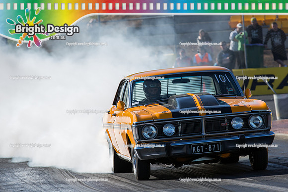 ANDRA Street Outlaws Drag Racing Quals Rnd 5 @ Calder Park 24 September 2014 (25035)  KGT871