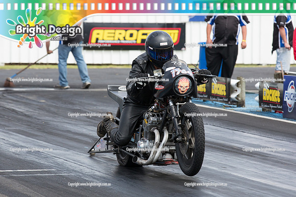 Summit Sportsman Series Rnd 1 Drag Racing 17 Jan 2015 @ Portland  (10155)  BIKE