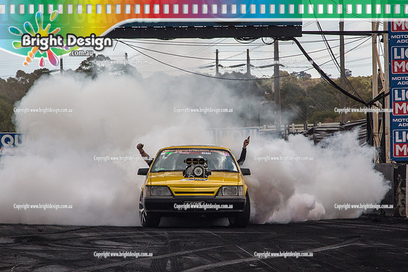 Summernats 28 Sunday 4 Jan 2015  BD  (8114)  LSONE BURNOUT