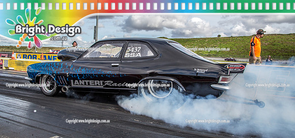 Funday @ Calder Park Drag Racing Sunday 1 July 2018  (106121)-2   5437 RLRACN ROBERT LANTERI