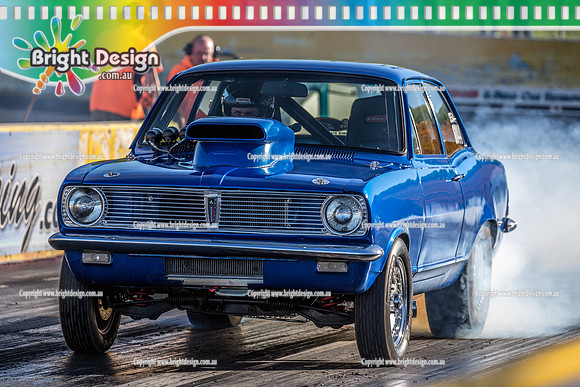 Funday @ Calder Park Drag Racing Sunday 1 July 2018  (105545)   6844 PETER HERITAGE