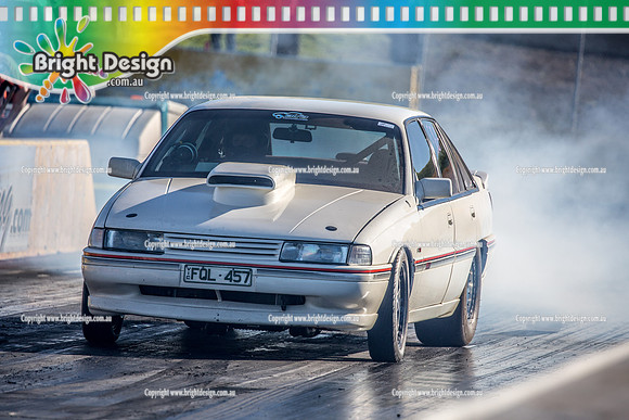 Funday @ Calder Park Drag Racing Sunday 1 July 2018  (105558)  FQL457