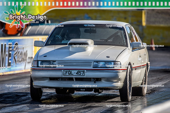 Funday @ Calder Park Drag Racing Sunday 1 July 2018  (105560)  FQL457