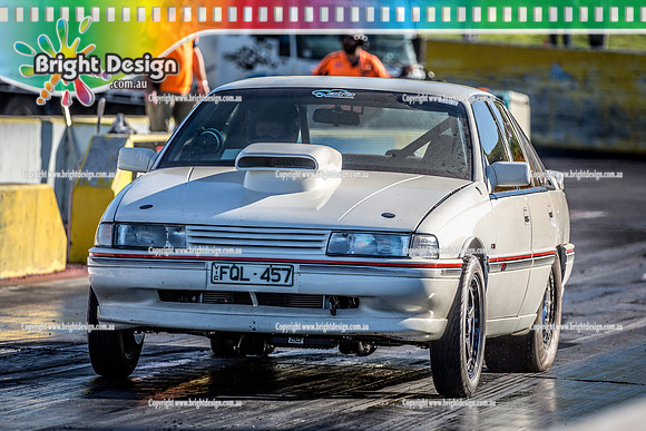 Funday @ Calder Park Drag Racing Sunday 1 July 2018  (105563)  FQL457