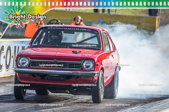 Funday @ Calder Park Drag Racing Sunday 1 July 2018  (105602)  7175 RED GEMINI  HUNTER