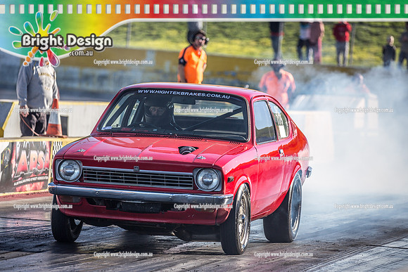 Funday @ Calder Park Drag Racing Sunday 1 July 2018  (105603)  7175 RED GEMINI  HUNTER