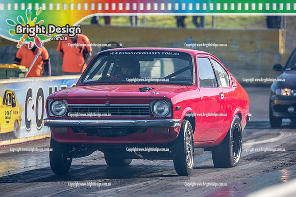 Funday @ Calder Park Drag Racing Sunday 1 July 2018  (105607)  7175 RED GEMINI  HUNTER