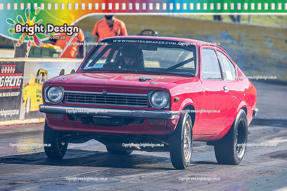 Funday @ Calder Park Drag Racing Sunday 1 July 2018  (105608)  7175 RED GEMINI  HUNTER