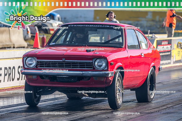 Funday @ Calder Park Drag Racing Sunday 1 July 2018  (105613)  7175 RED GEMINI  HUNTER