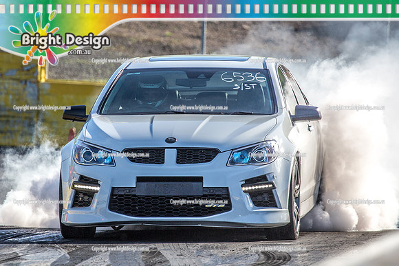 Funday @ Calder Park Drag Racing Sunday 1 July 2018  (105714)  6536 WHITE HSV